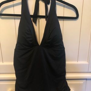 NWT Large Tall, Athleta, Tankini Top, Black